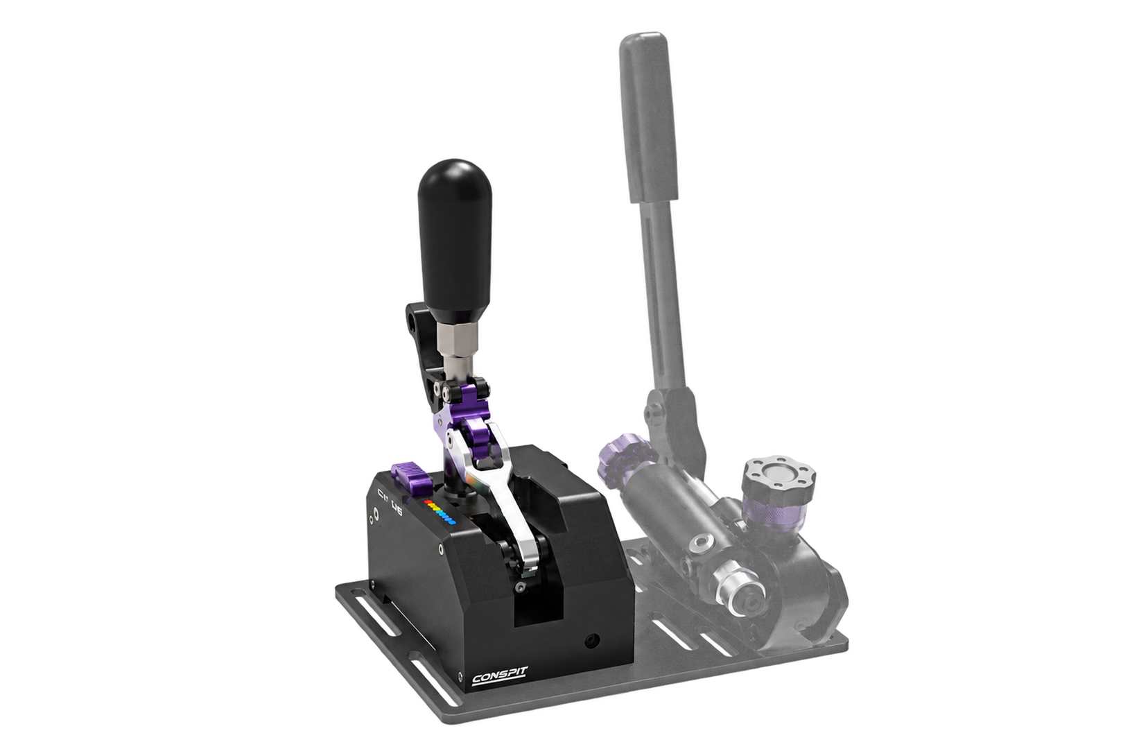 Conspit CHS Shifter with lever extension and mounting components